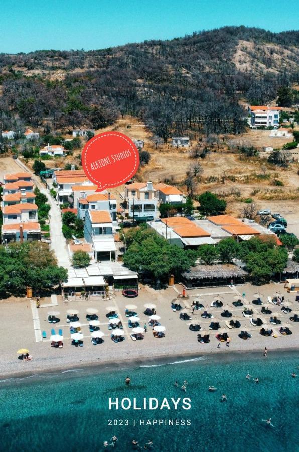 Alkioni Studios Vatera Dış mekan fotoğraf